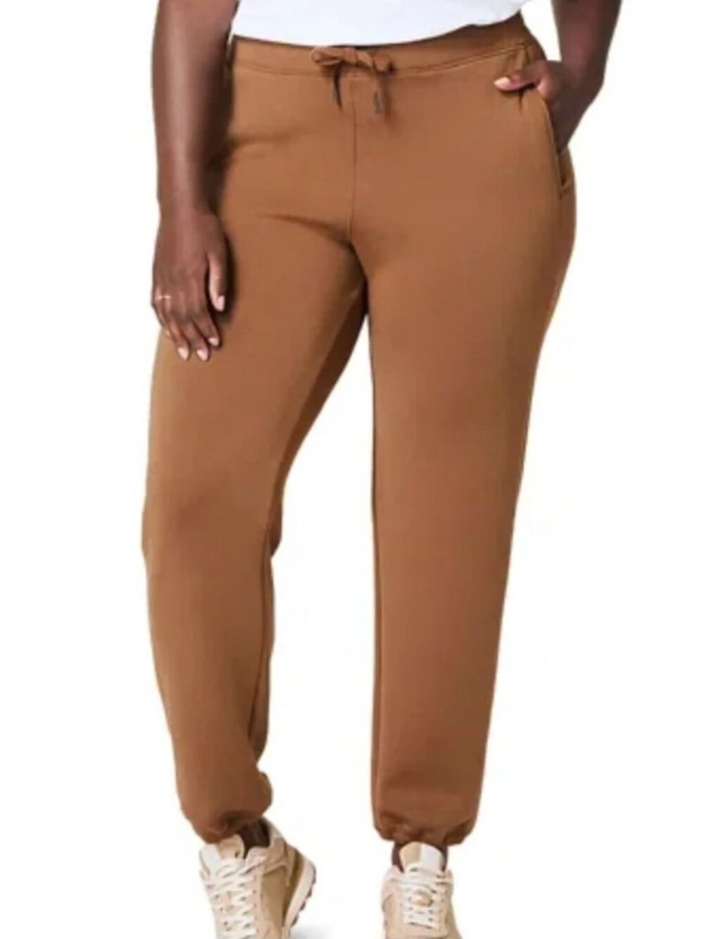 NWT SPANX Airessentials Sweatpants In Cocoa-sz Medium